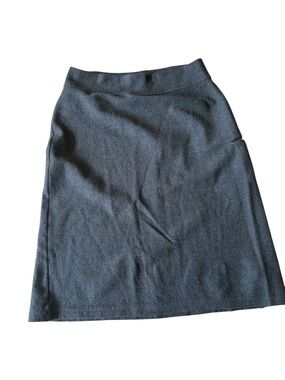 Eileen Fisher Army green, A-Line Knit Skirt